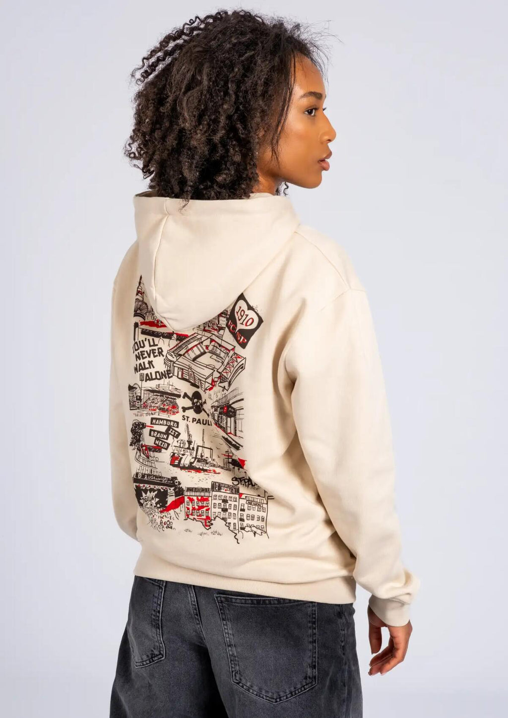 Kapuzenpullover "Viertel"
