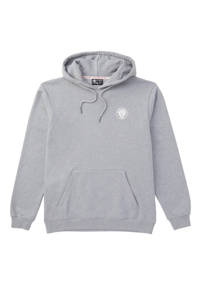 Kapuzenpullover "Logo Grau Melange"