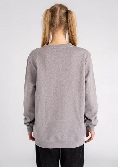Sweater "Logo Grau Melange"