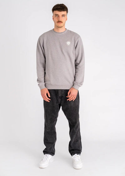 Sweater "Logo Grau Melange"