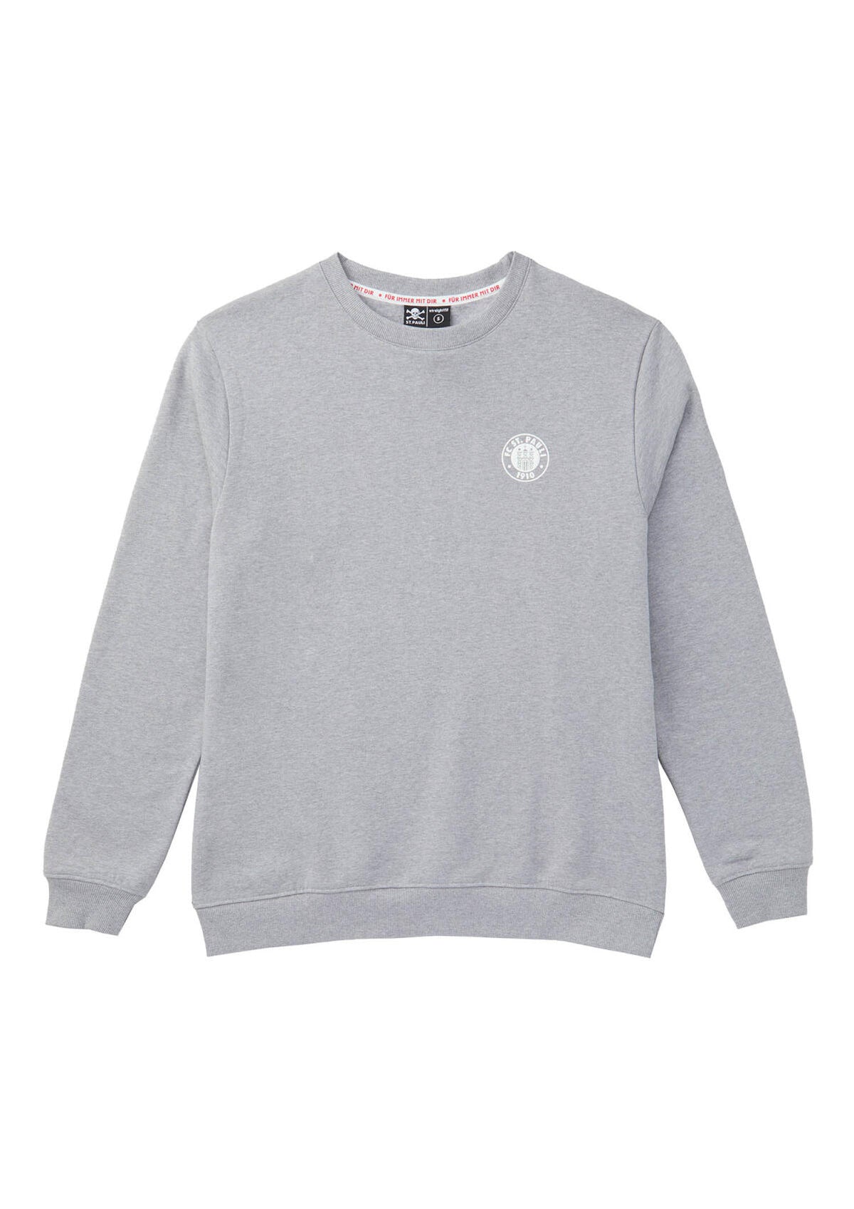 Sweater "Logo Grau Melange"