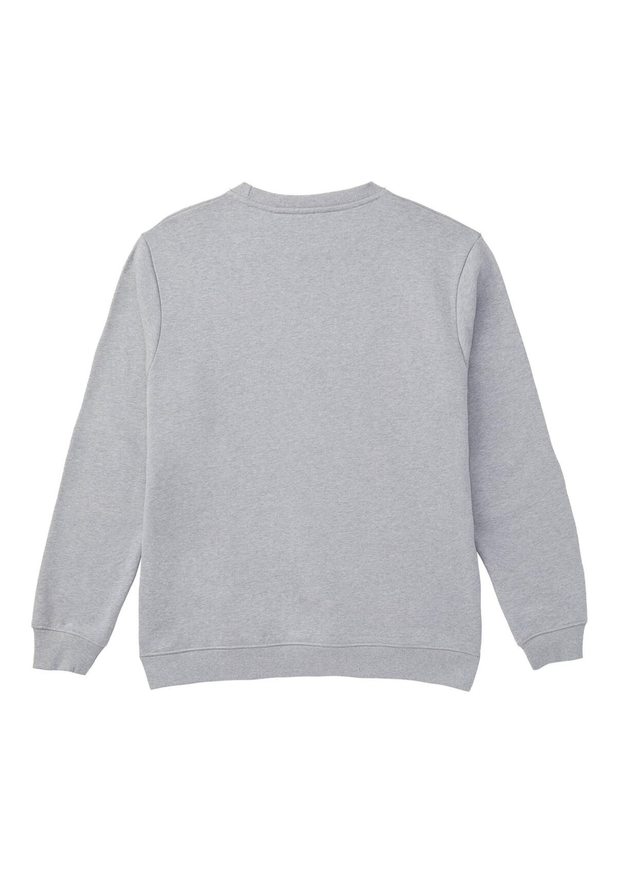 Sweater "Logo Grau Melange"
