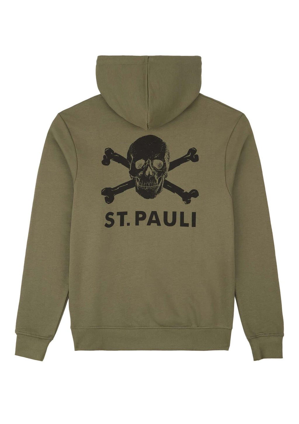 Kapuzenpullover "Black / Olive"