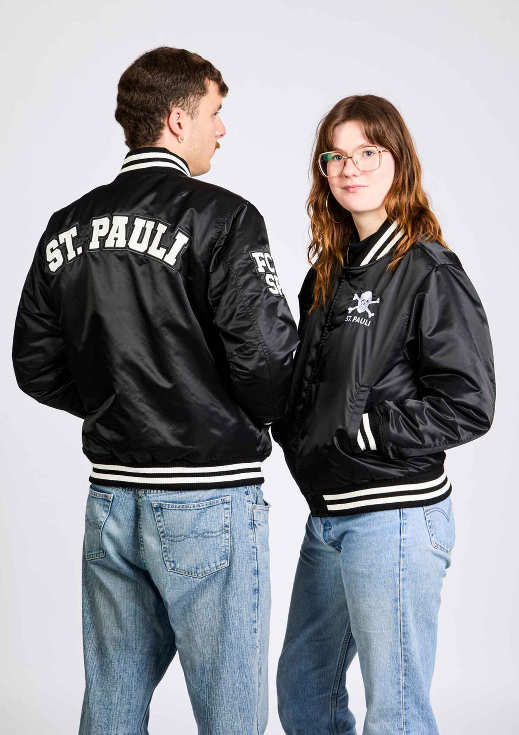 Collegejacke "Totenkopf"