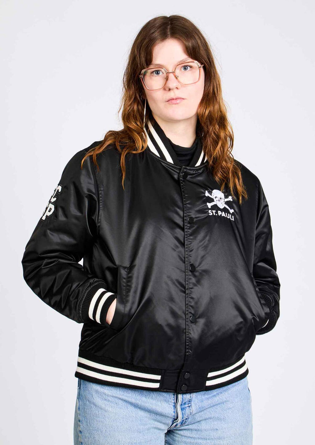 Collegejacke "Totenkopf"