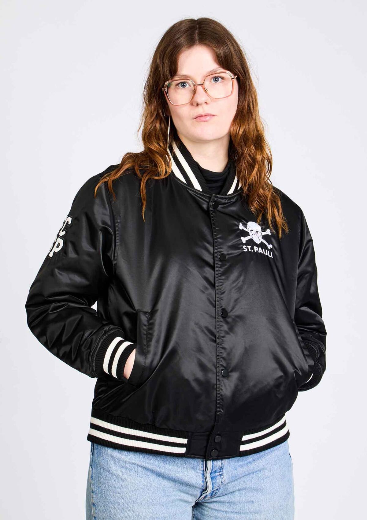 Collegejacke "Totenkopf"
