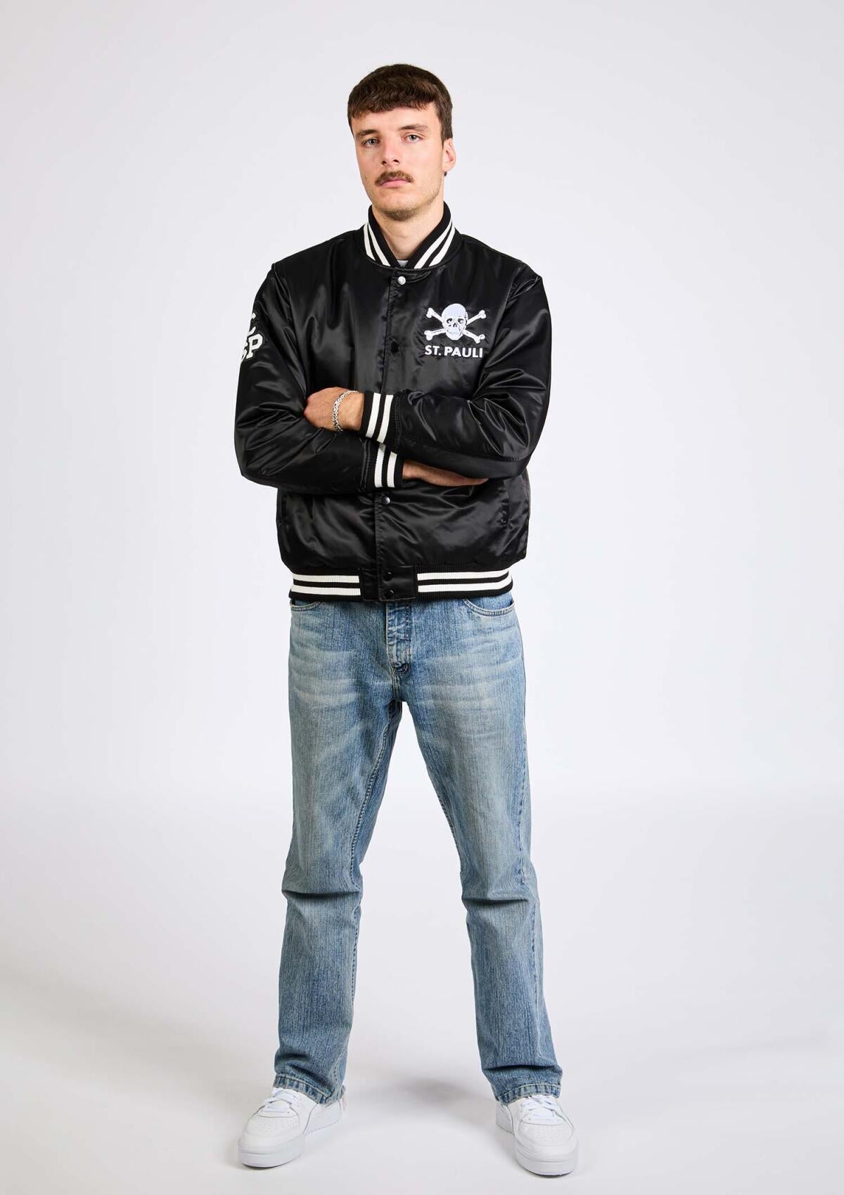 Collegejacke "Totenkopf"