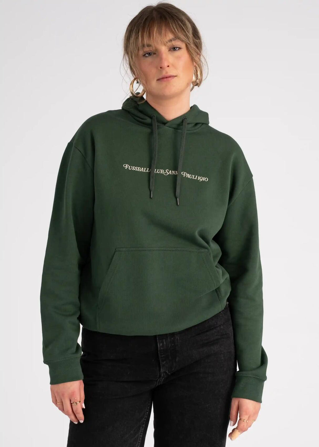 Kapuzenpullover "Fussball Club 1910" grün