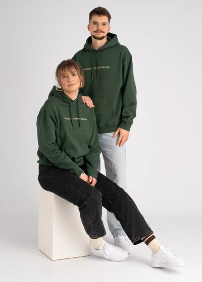 Kapuzenpullover "Fussball Club 1910" grün