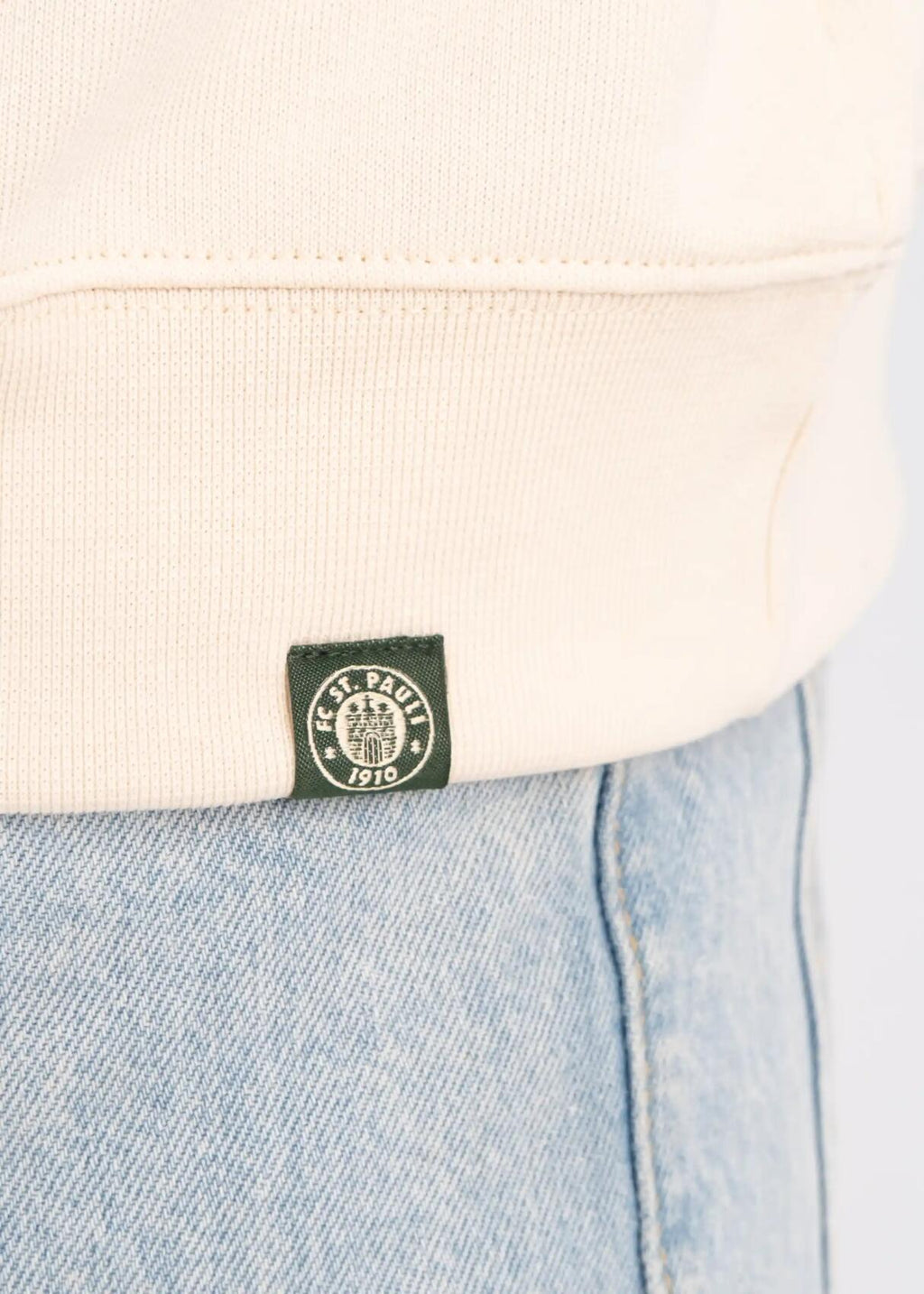 Kapuzenpullover "Fussball Club 1910" creme