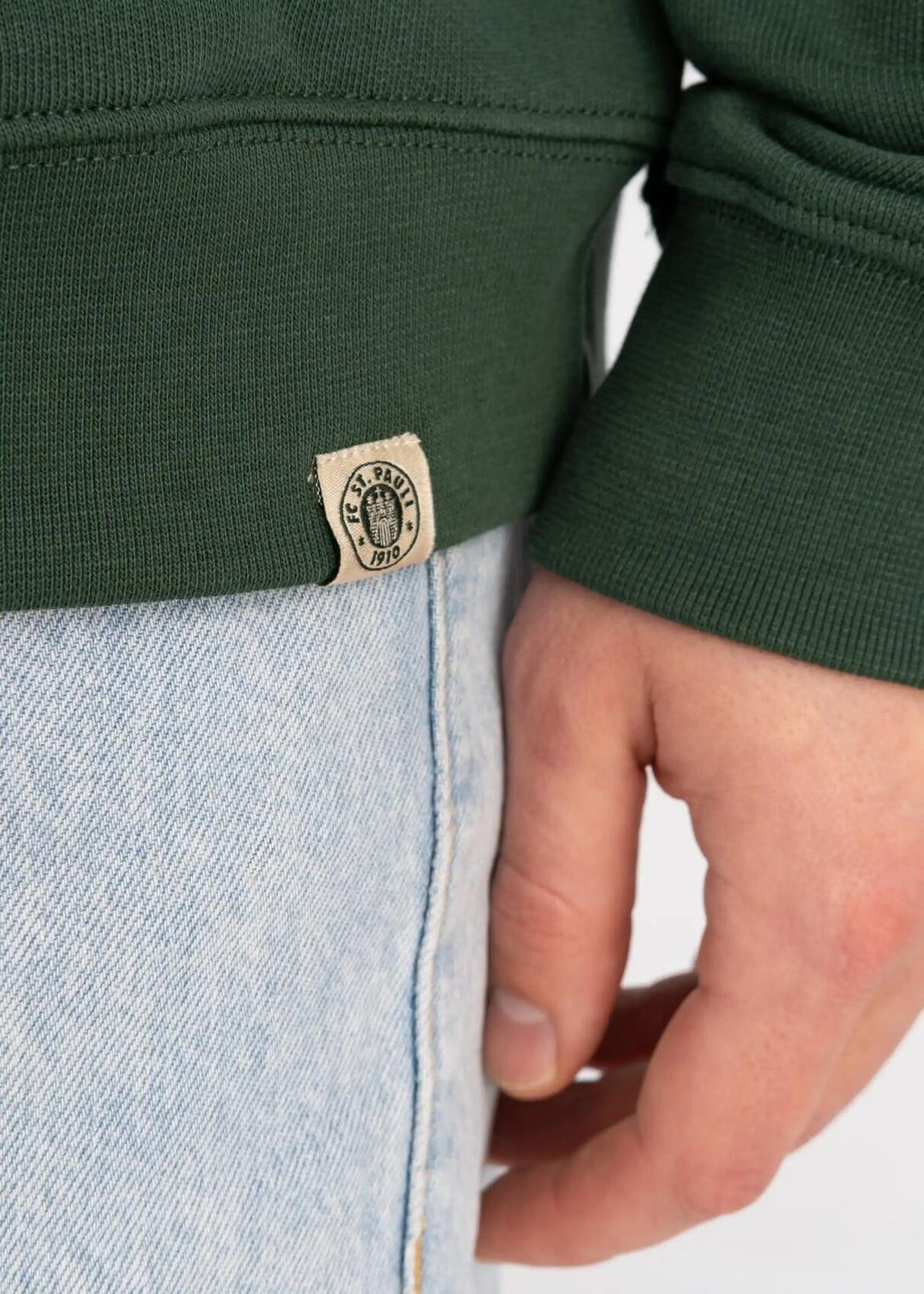 Sweater "Fussball Club 1910" grün