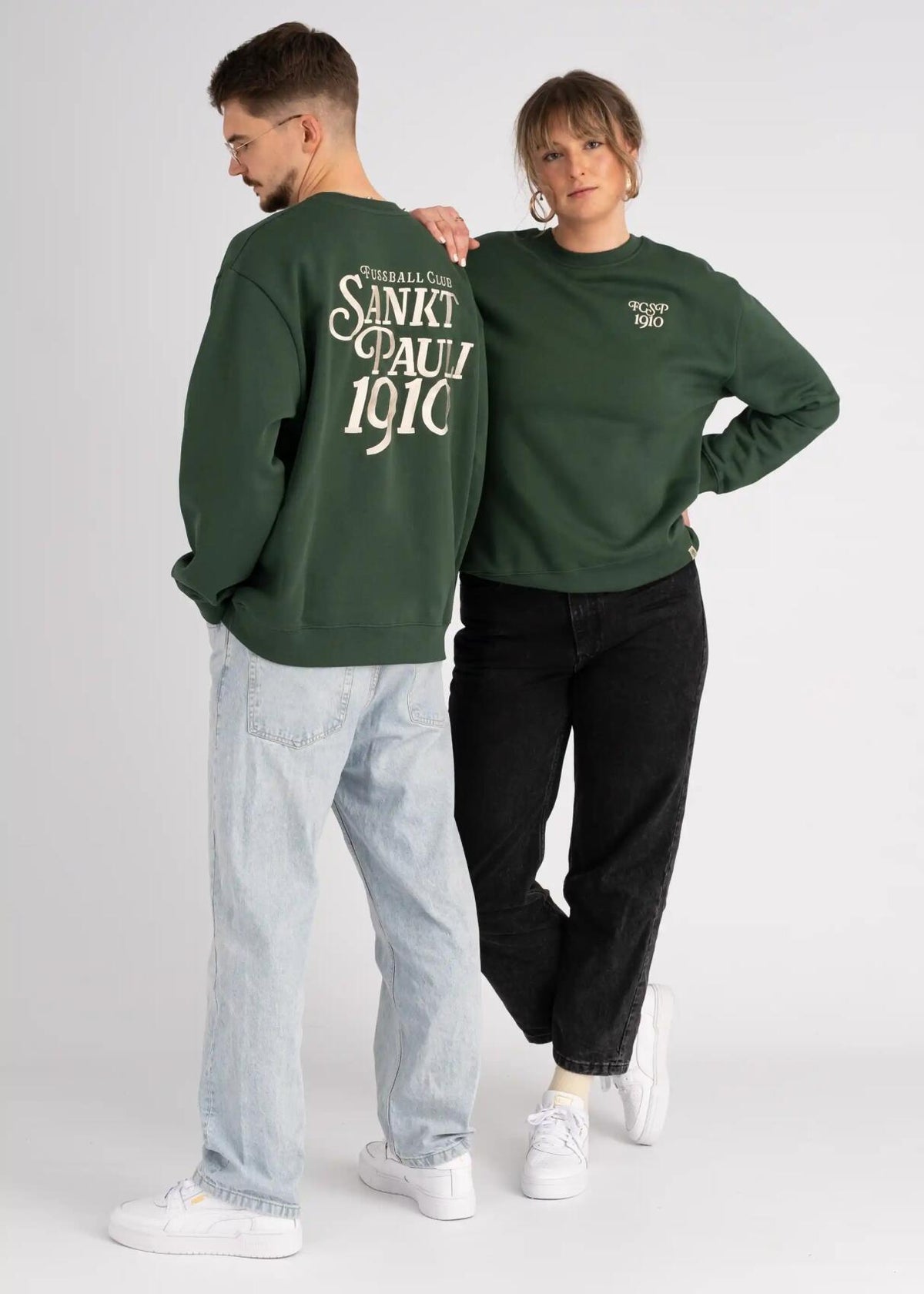 Sweater "Fussball Club 1910" grün