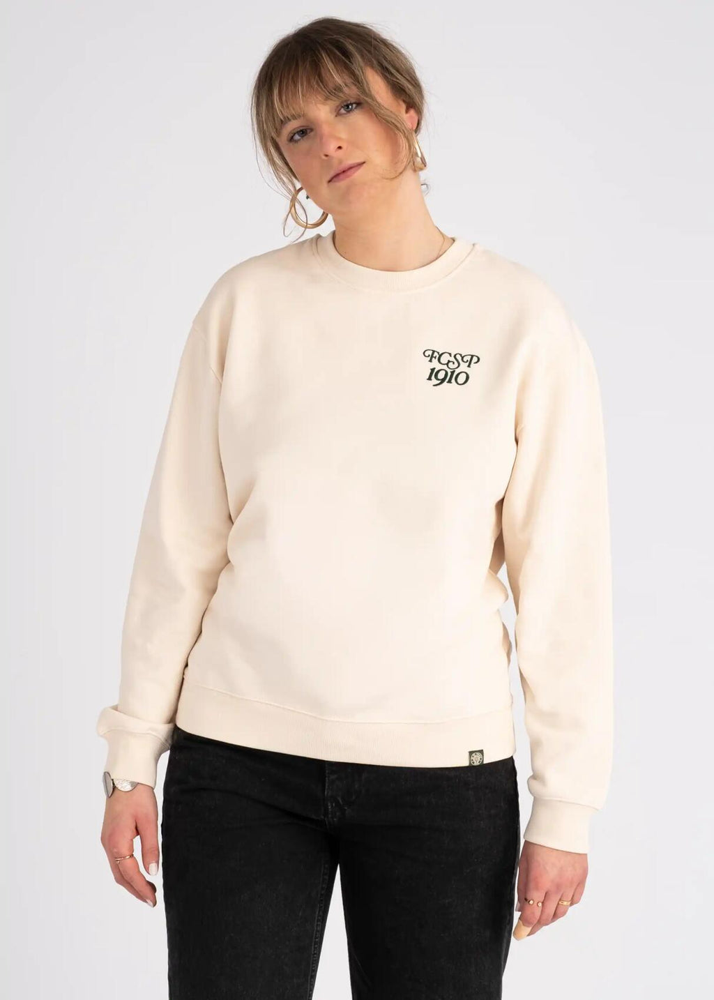 Sweater "Fussball Club 1910" creme
