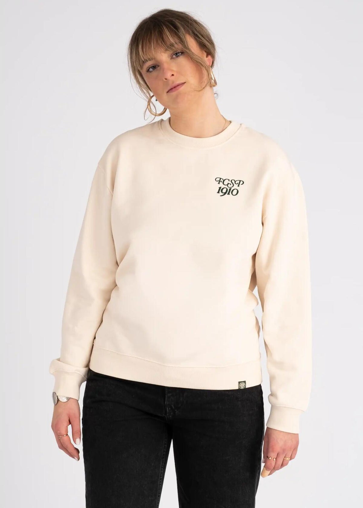 Sweater "Fussball Club 1910" creme