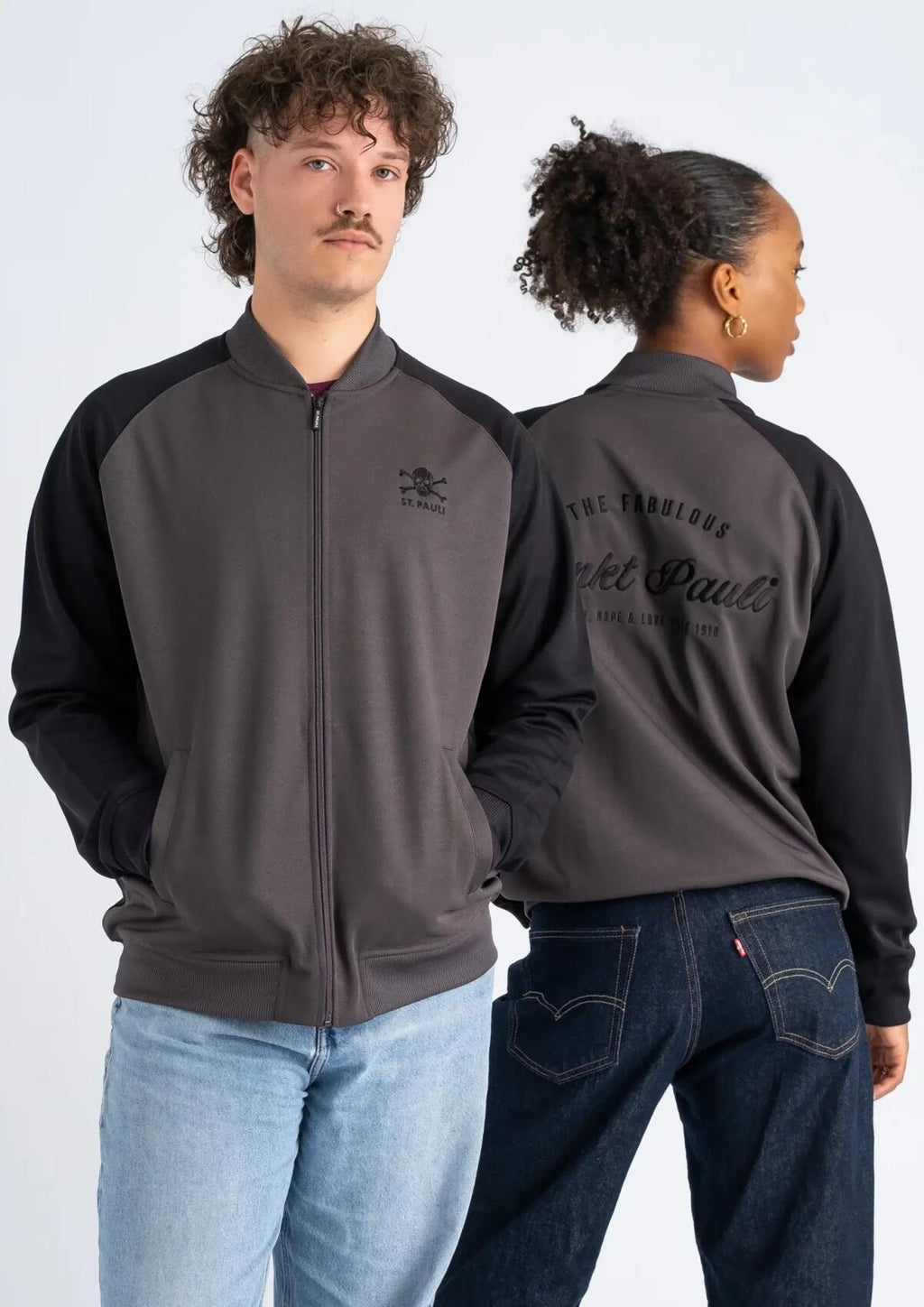 Trainingsjacke  "Classic anthra-schwarz"