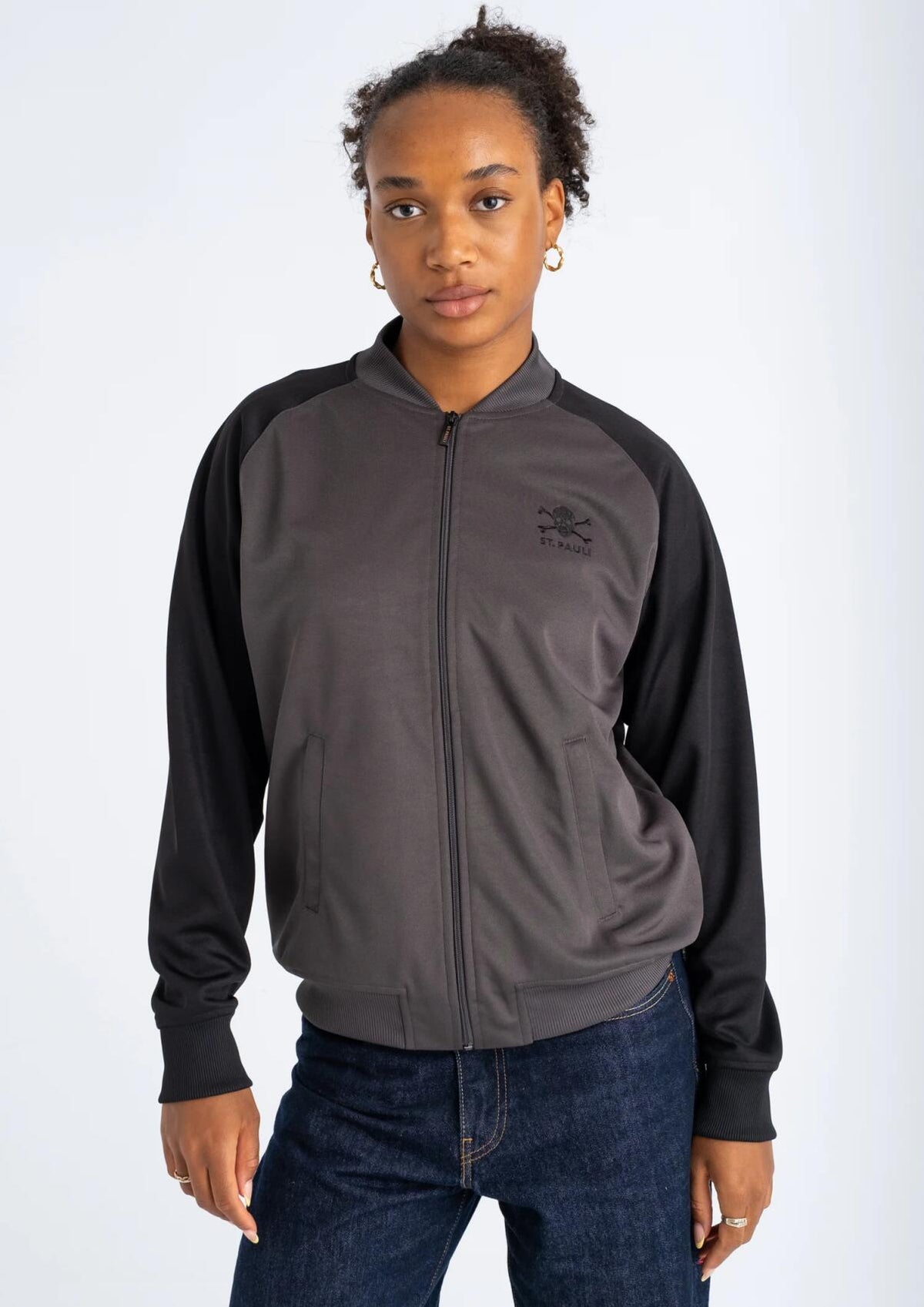 Trainingsjacke  "Classic anthra-schwarz"