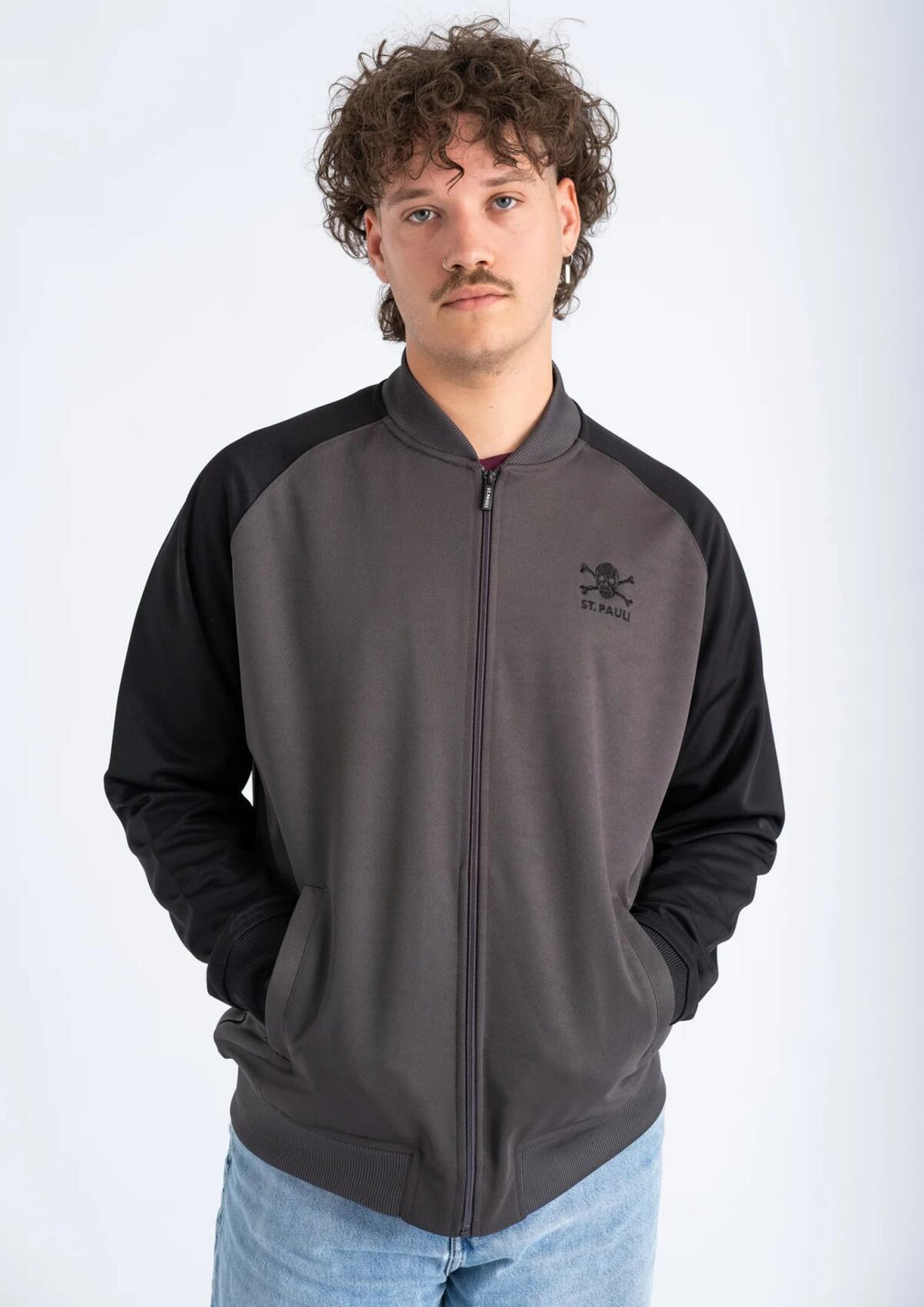 Trainingsjacke  "Classic anthra-schwarz"