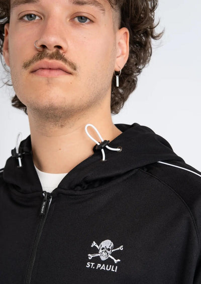 Trainingsjacke  "Totenkopf Kapuze"