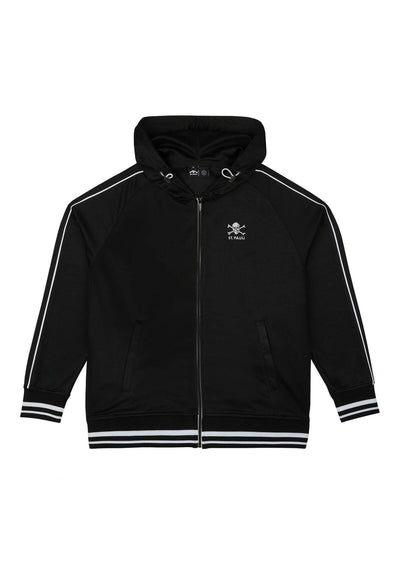 Trainingsjacke  "Totenkopf Kapuze"