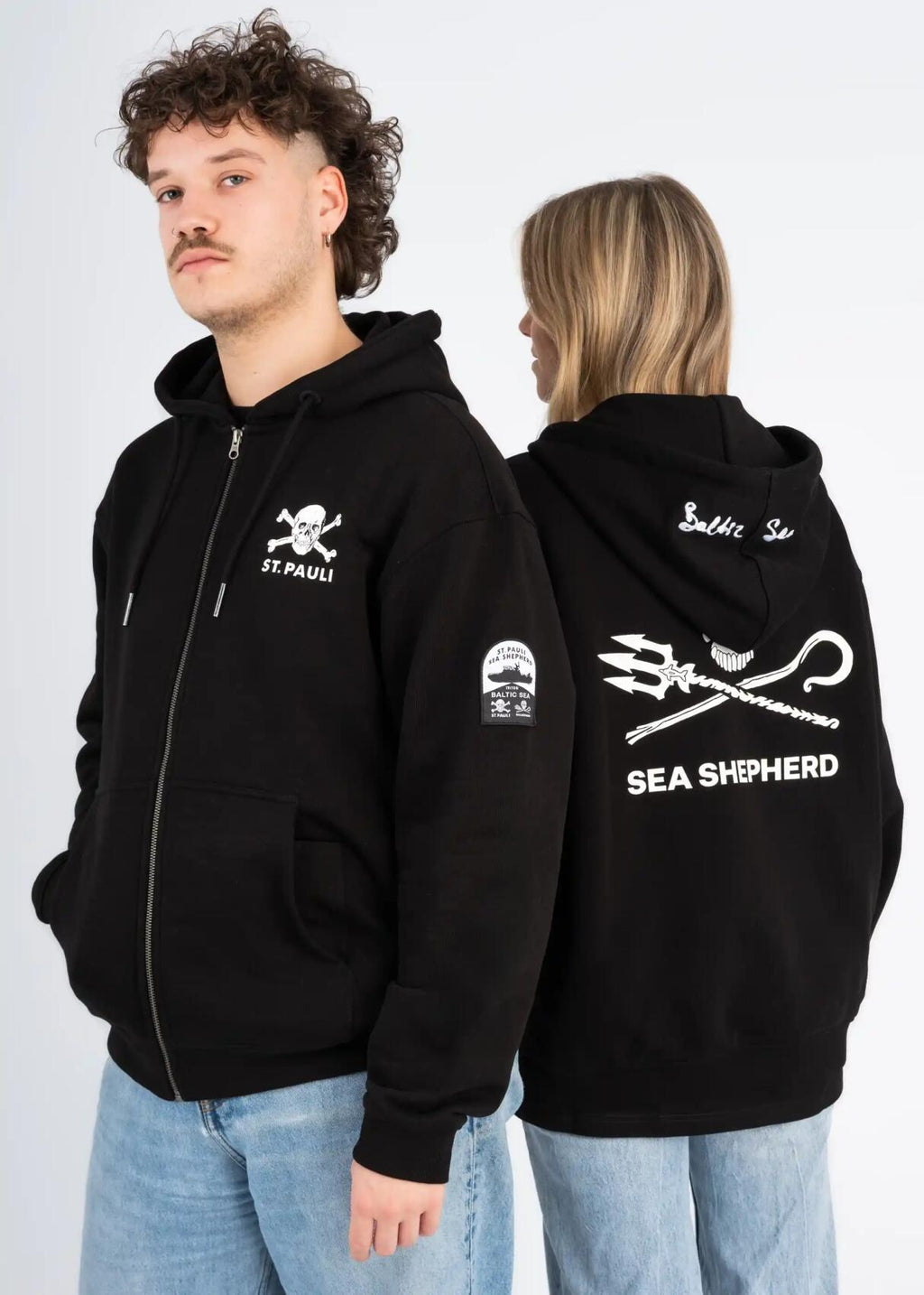 Kapuzenjacke FCSP x Sea Shepherd