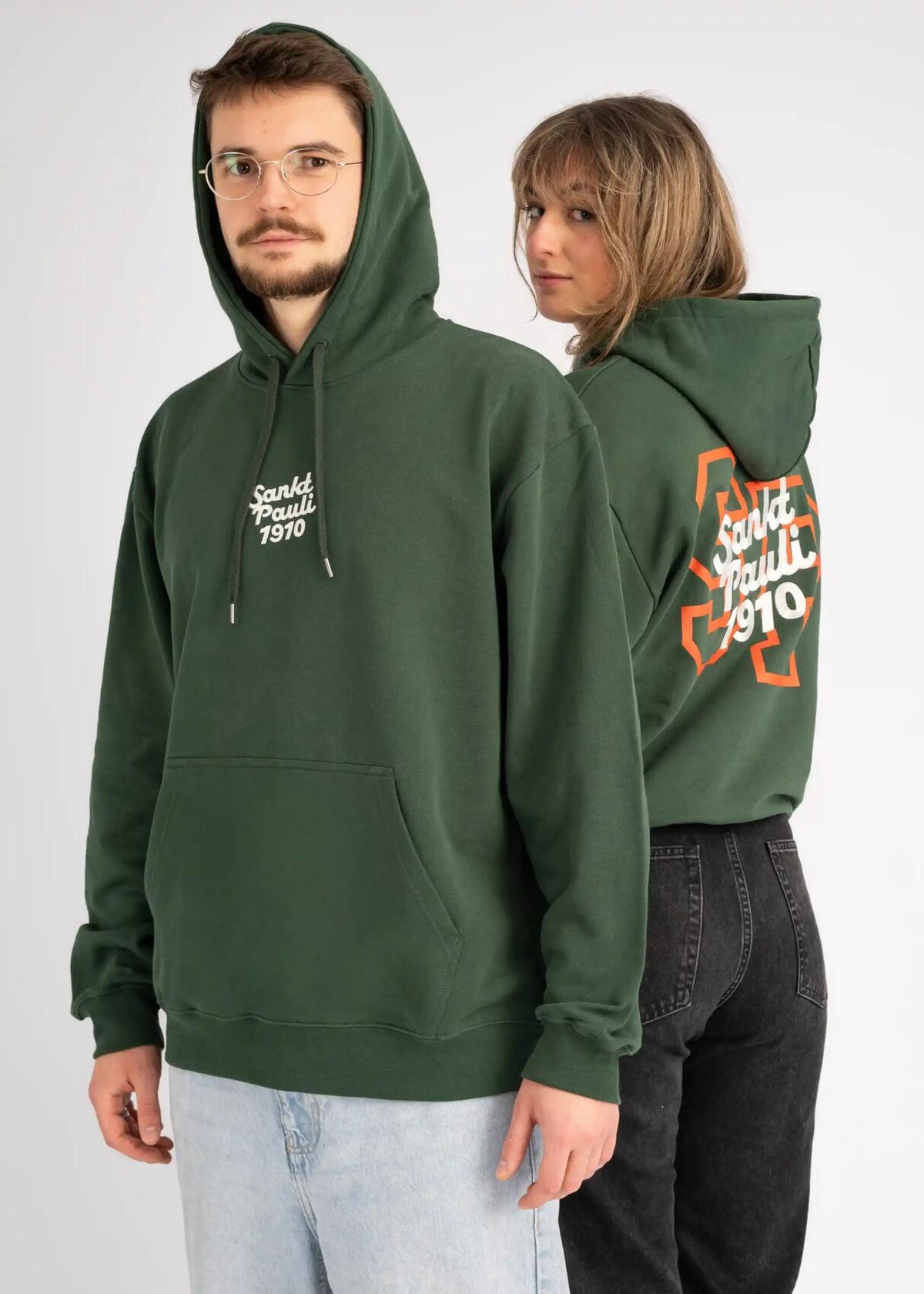 Kapuzenpullover grün SP1910