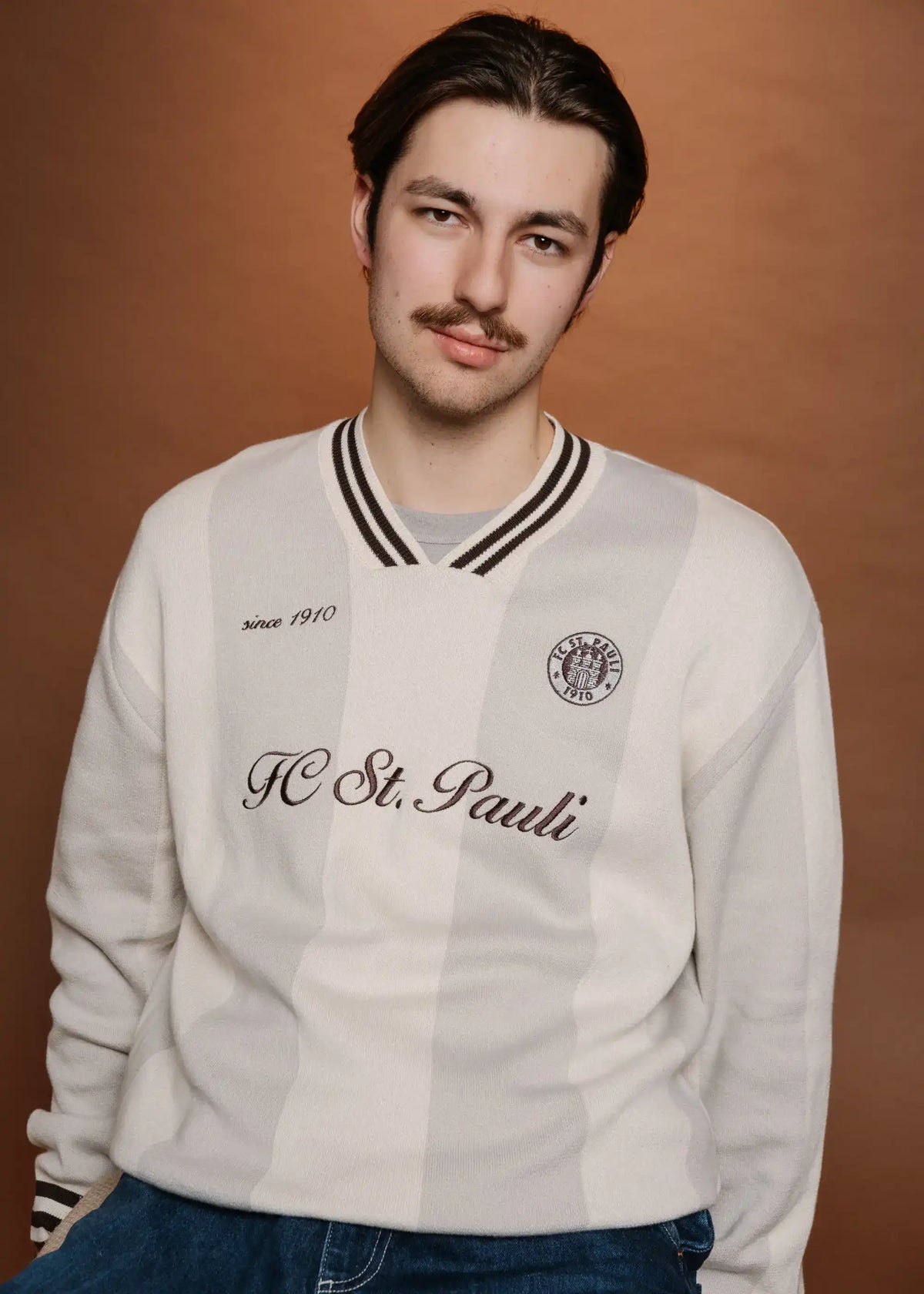 Strickpullover "Super Fan"