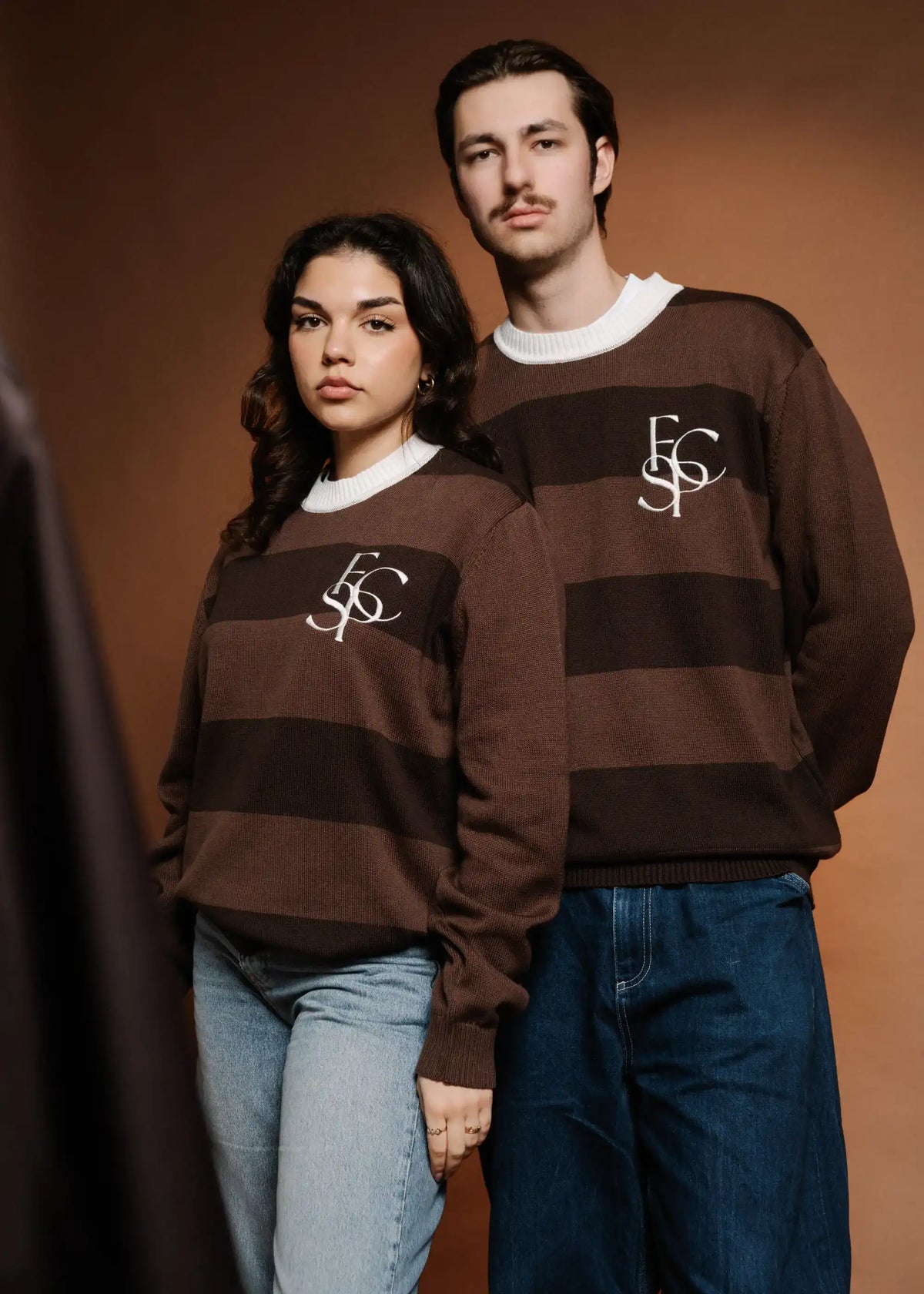 Strickpullover "Super Fan Stripes"