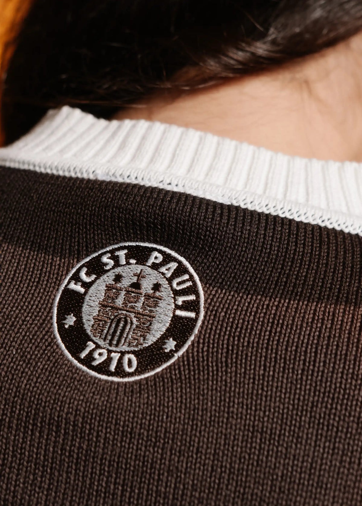 Strickpullover "Super Fan Stripes"