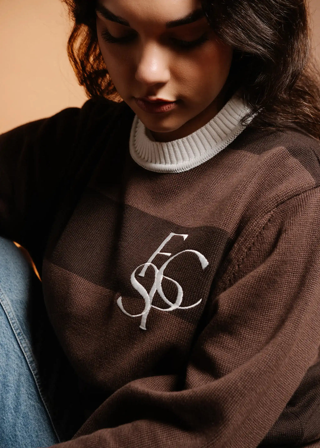 Strickpullover "Super Fan Stripes"