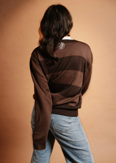 Strickpullover "Super Fan Stripes"