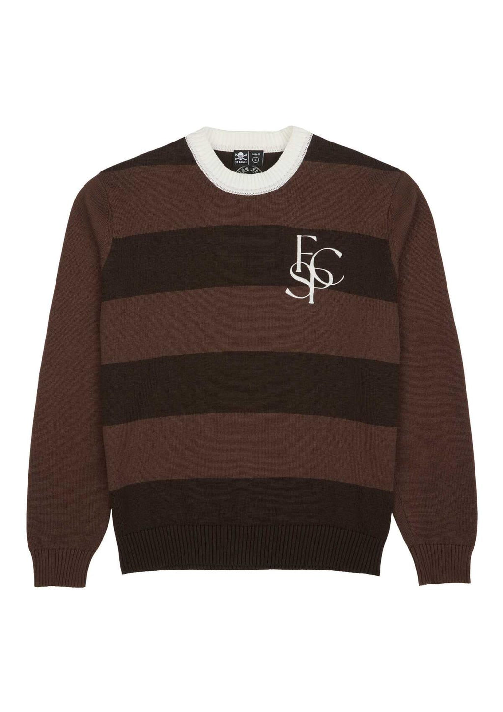 Strickpullover "Super Fan Stripes"