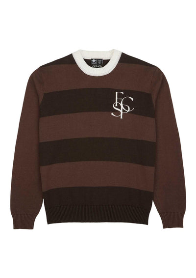 Strickpullover "Super Fan Stripes"