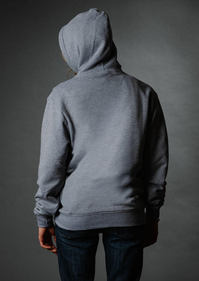 Kapuzenpullover Rainbow Circle - Grey Melange
