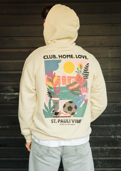 Kapuzenpullover "CLUB. HOME. LOVE."
