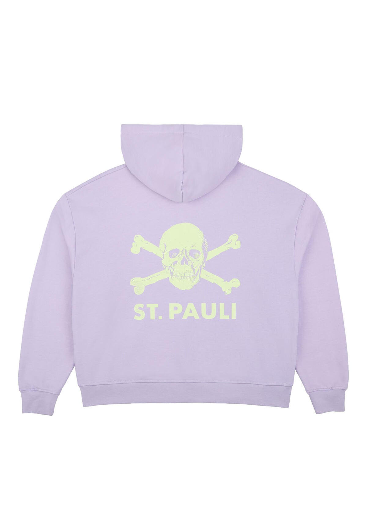 Kapuzenpullover "Lavender / Lime"