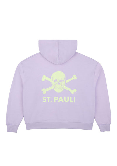 Kapuzenpullover "Lavender / Lime"