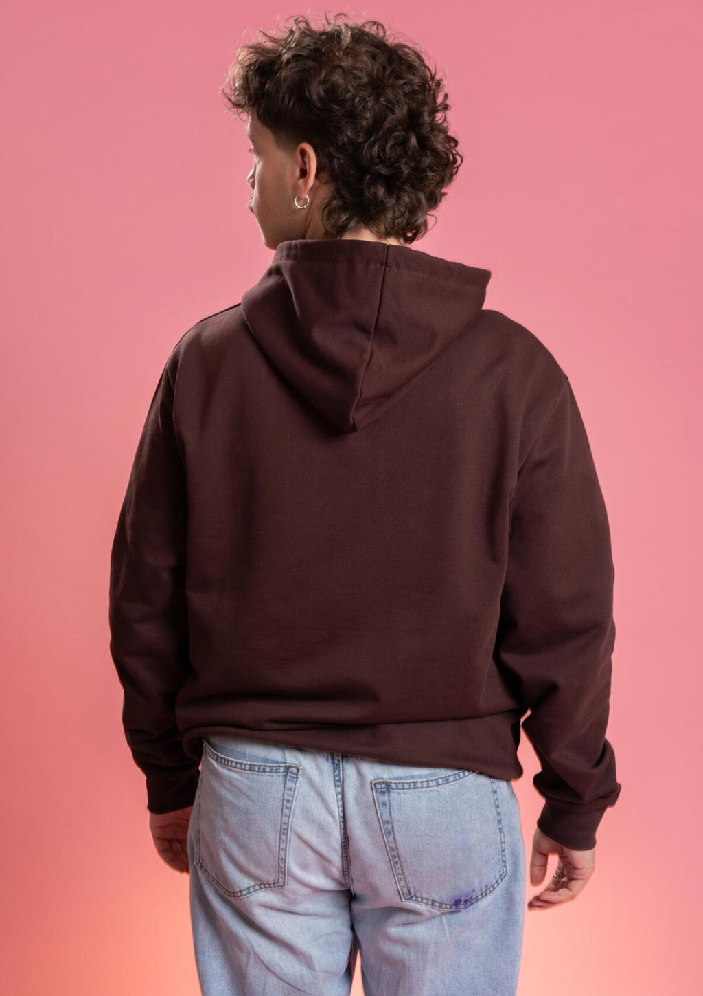 Kapuzenpullover "FÜR ST PAULI" braun