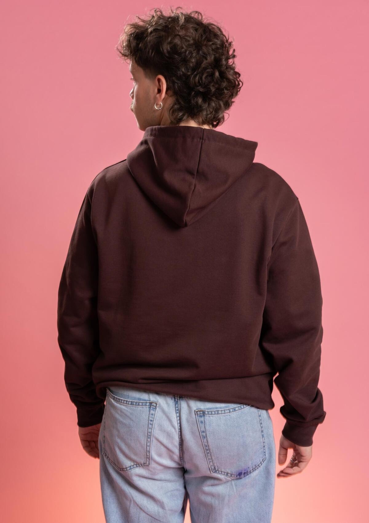 Kapuzenpullover "FÜR ST PAULI" braun