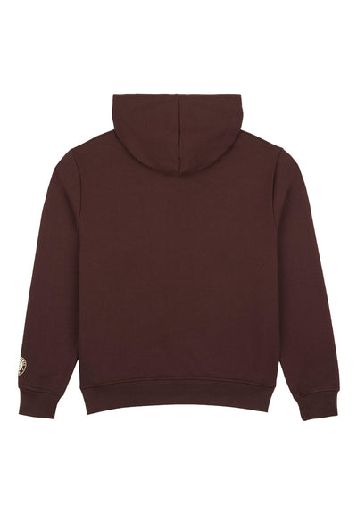 Kapuzenpullover "FÜR ST PAULI" braun