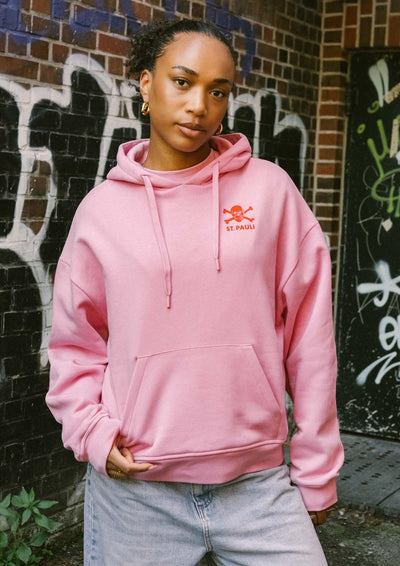 Kapuzenpullover "Pink / Rot"