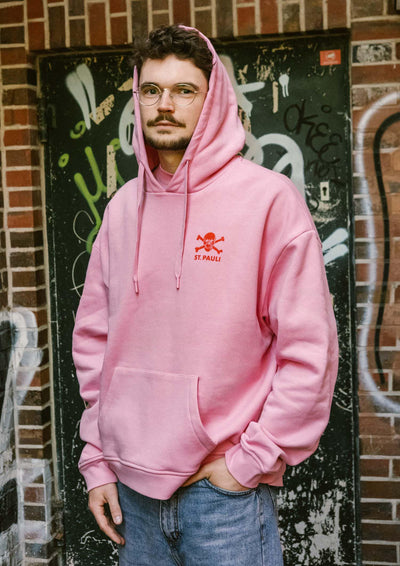 Kapuzenpullover "Pink / Rot"