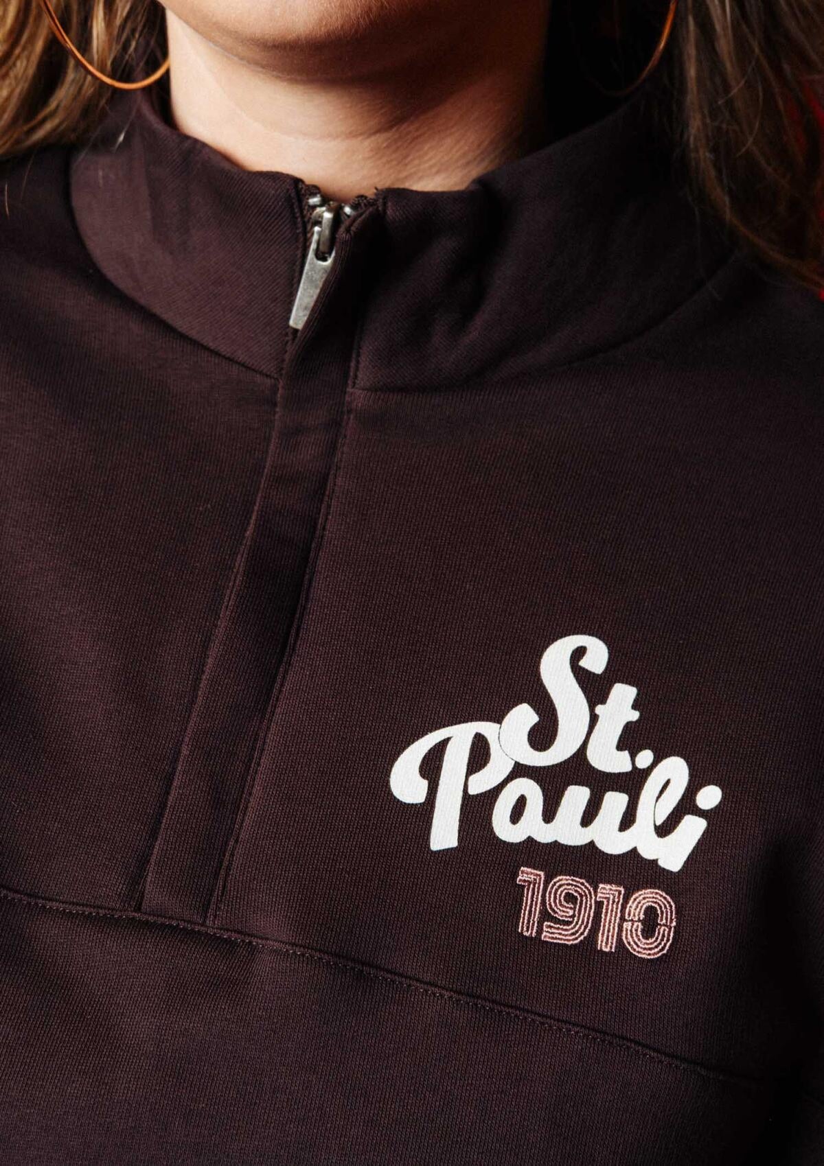 Zipped Sweater "St. Pauli 1910"