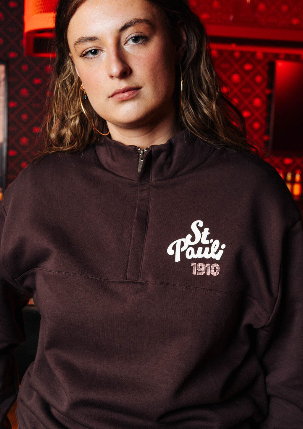 Zipped Sweater "St. Pauli 1910"