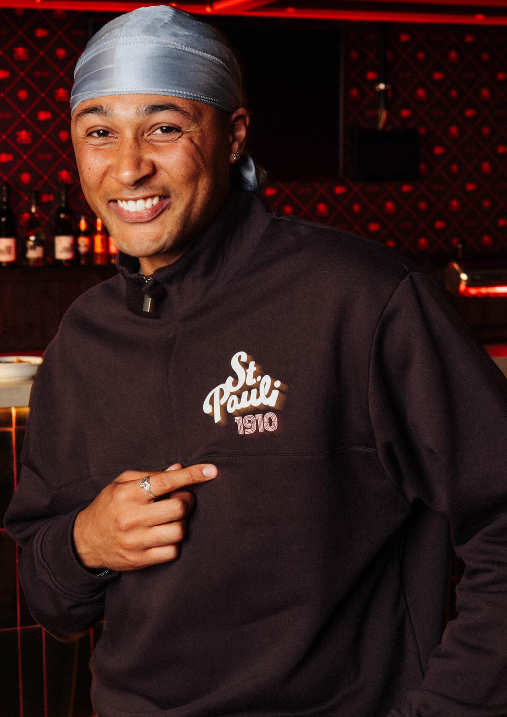 Zipped Sweater "St. Pauli 1910"
