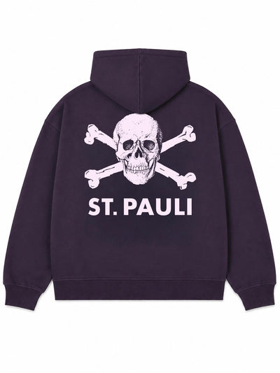 Kapuzenpullover "Plum / Rose"