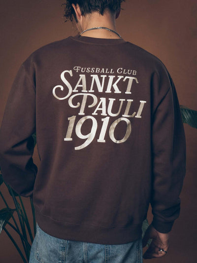 Sweater "Fussball Club 1910" braun