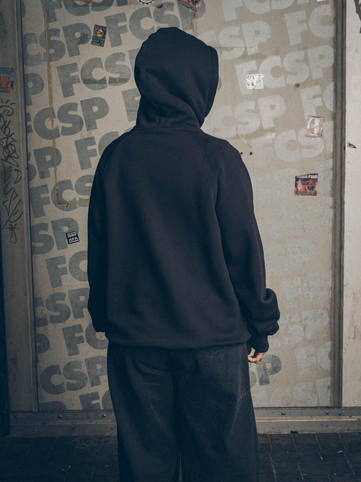 Kapuzenpullover "Clepto x St. Pauli 2.0" schwarz