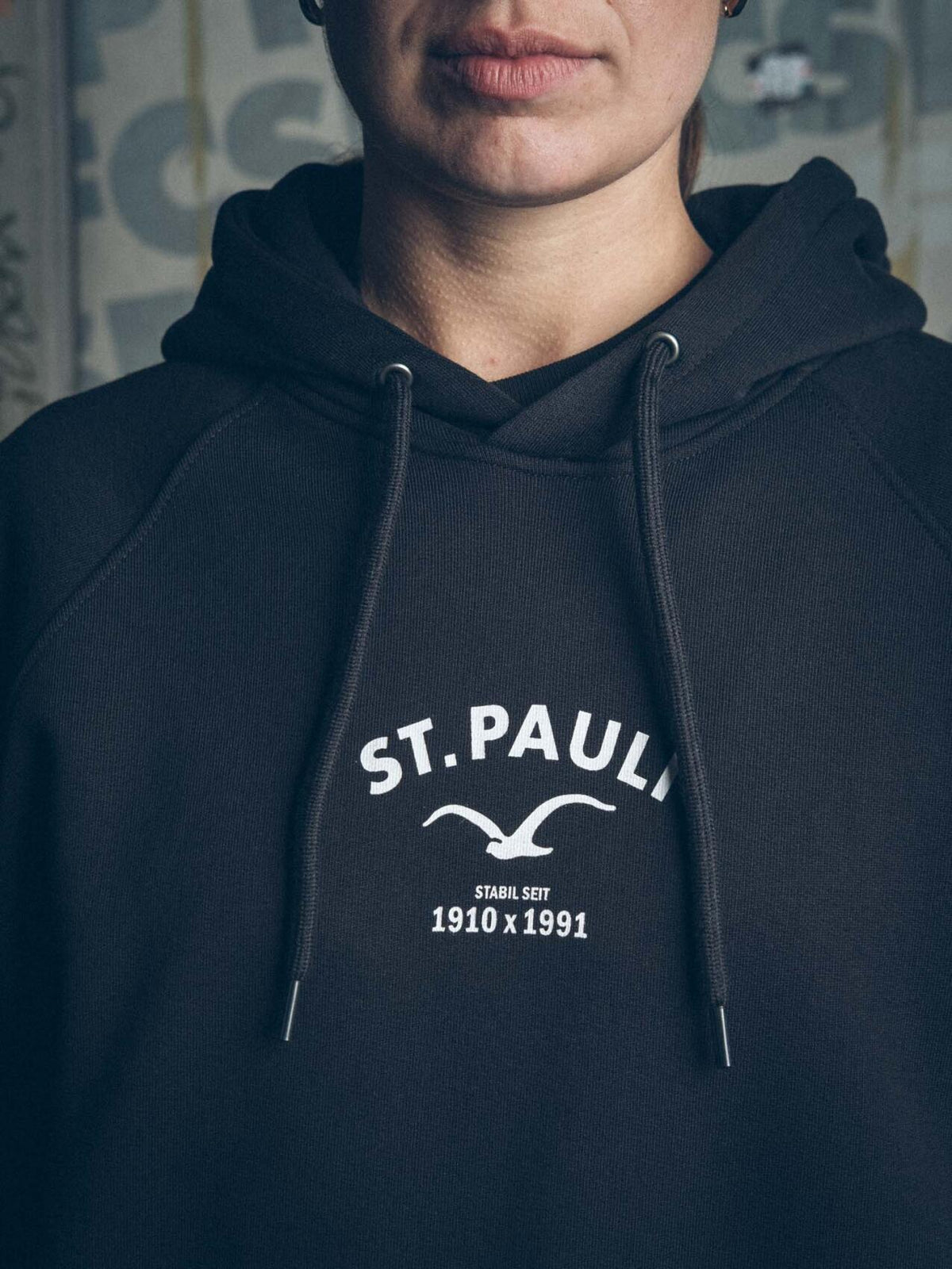 Kapuzenpullover "Clepto x St. Pauli 2.0" schwarz