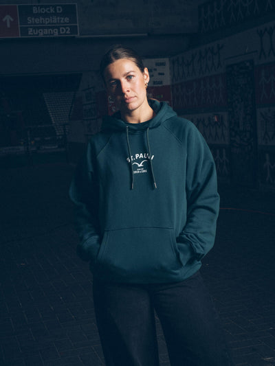 Kapuzenpullover "Clepto x St. Pauli 2.0" grün