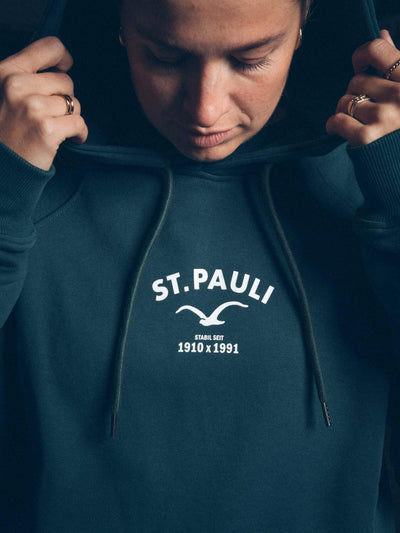 Kapuzenpullover "Clepto x St. Pauli 2.0" grün